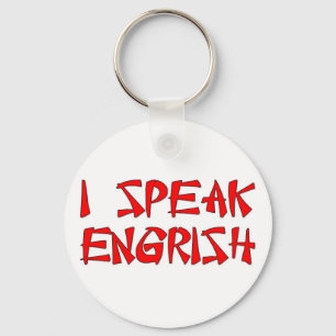 Chaveiro Eu falo Engrish