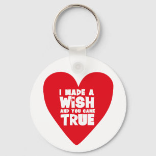 Chaveiro Eu fiz um coração de amor WISH