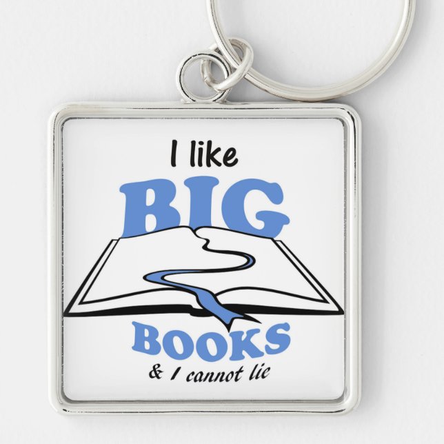 Chaveiro Eu gosto de Big Books (Frente)