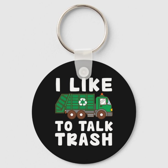 Chaveiro Eu Gosto De Falar Com O Garge Reciclagem Collect (Frente)