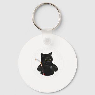 Chaveiro Eu Gosto de Gatos e Hóquei e Talvez 3 Pessoas Engr