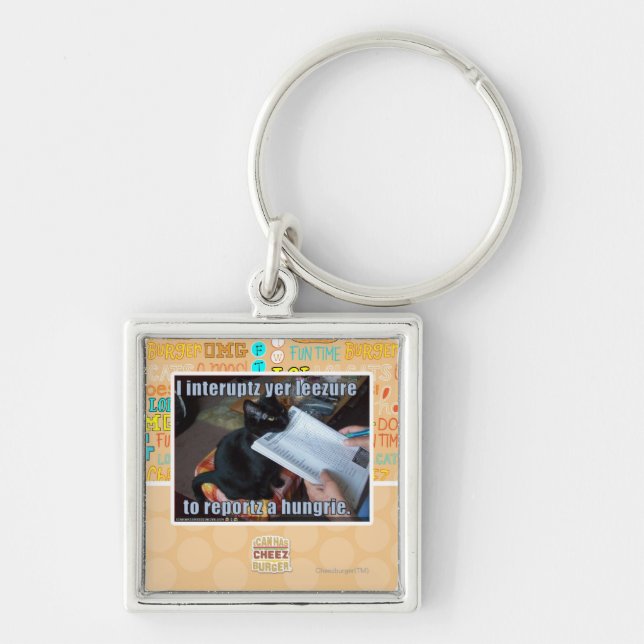 Chaveiro Eu interrompo YER Leezure (Frente)