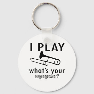 Chaveiro Eu jogo o trombone