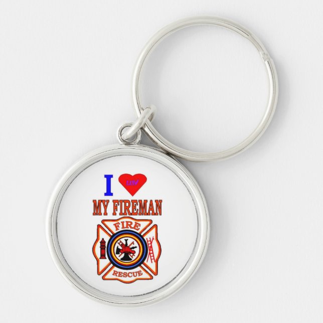CHAVEIRO EU LUTO MEU FIREMAN (Frente)