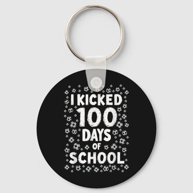Chaveiro Eu Matei 100 Dias De Crianças De Futebol Escolar 1 (Frente)