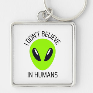 Chaveiro Eu não acredito em humanos