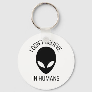 Chaveiro Eu não acredito em humanos