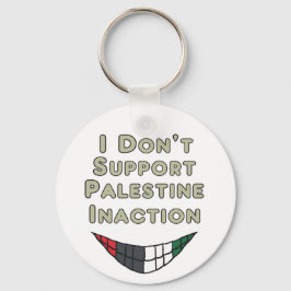 Chaveiro Eu não apoio a inação da Palestina