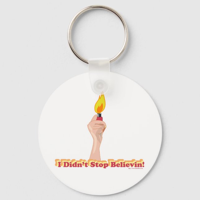 Chaveiro Eu Não Parei Belivin (Frente)