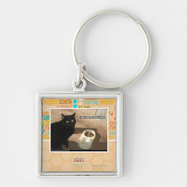 Chaveiro Eu não sei que você se importou (Frente)