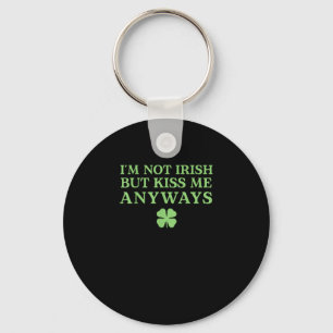Chaveiro Eu não sou irlandês, mas beije-me de qualquer form