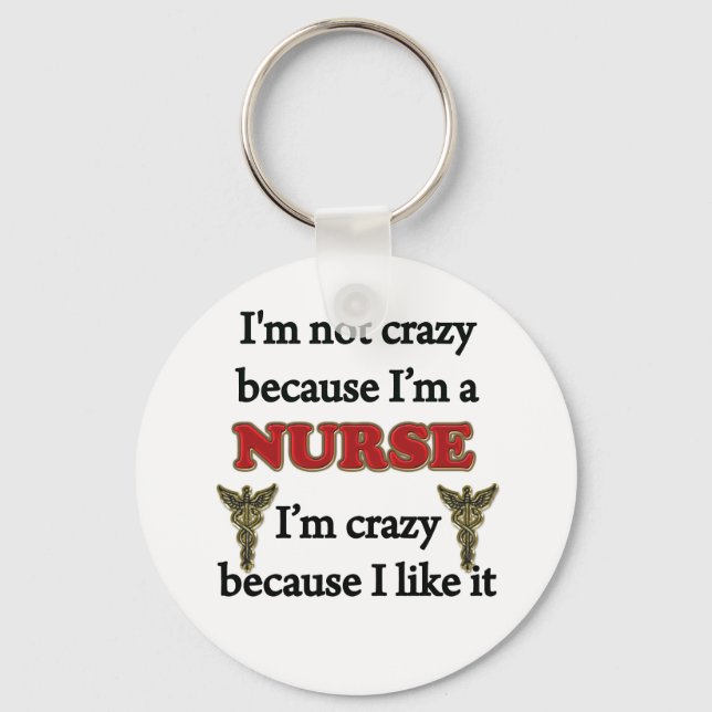 Chaveiro Eu não sou louca (Frente)