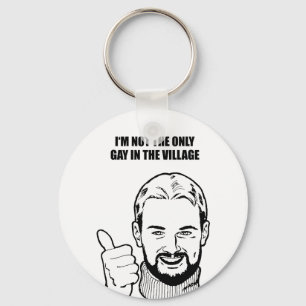 Chaveiro Eu não sou o único gay na vila
