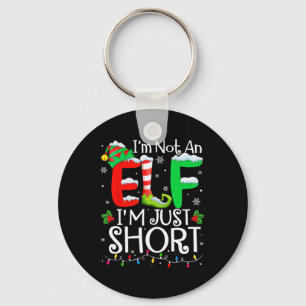 Chaveiro Eu não sou um Elf, sou apenas uma pequena família