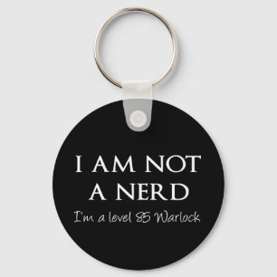 Chaveiro Eu não sou um nerd, mim sou um mágico do nível