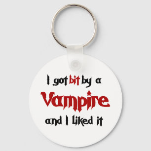 Chaveiro Eu obtive o bocado por um vampiro