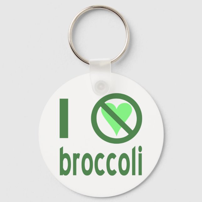 Chaveiro Eu Odeio Broccoli (Frente)
