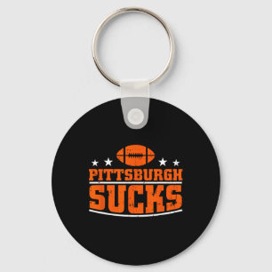 Chaveiro Eu Odeio Pittsburgh Design Men Mulheres Engraçadas