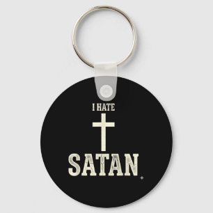 Chaveiro Eu Odeio Satanás