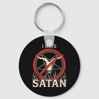 Chaveiro Eu Odeio Satanás