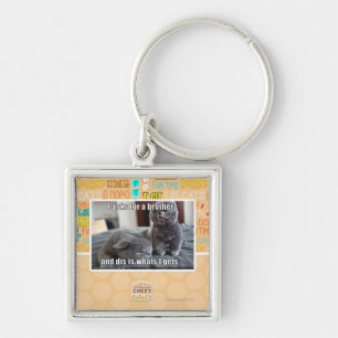 Chaveiro Eu peço um irmão