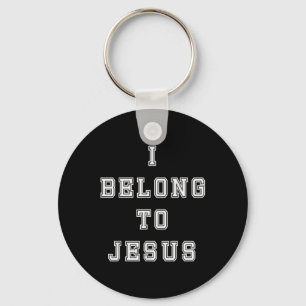 Chaveiro Eu Pertenço a Jesus Cota Cristã Homens Mulheres