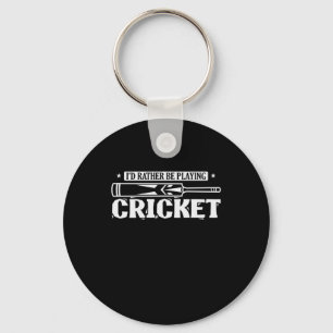 Chaveiro Eu preferencialmente a jogar Cricket Ballsport
