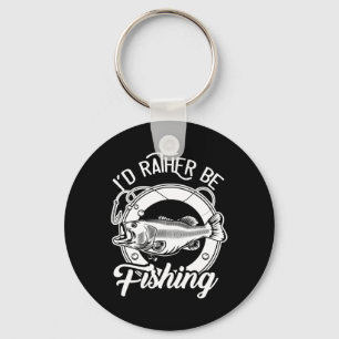 Chaveiro Eu Preferencialmente A Pescar Para O Pescador A Pe