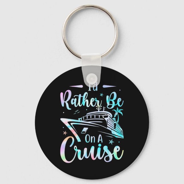 Chaveiro Eu Preferencialmente Em Uma Família Cruise Vacay M (Frente)