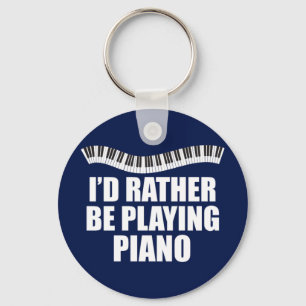 Chaveiro Eu Preferencialmente Jogar Piano