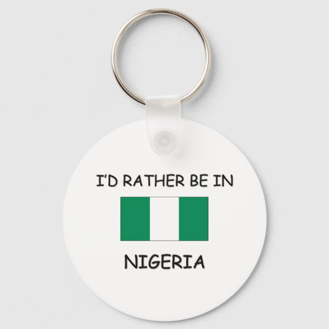 Chaveiro Eu preferencialmente na Nigéria (Frente)
