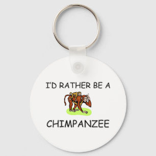 Chaveiro Eu preferencialmente seria um chimpanzé