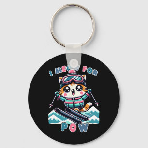 Chaveiro Eu Prometi Por Um Gato De Pow Engraçado Kawaii Esc