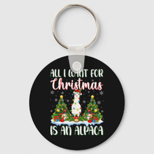 Chaveiro Eu Quero O Natal É Um Alpaca Xmas Tree Lights