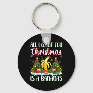 Chaveiro Eu Quero O Natal É Uma Luz De Árvore De Banana Xma