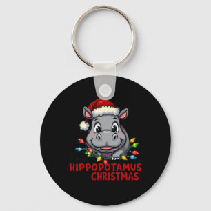Chaveiro Eu Quero Um Hippopotamus Para O Natal Hippo Lover