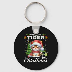 Chaveiro Eu Quero Um Tigre Para Os Presentes De Natal