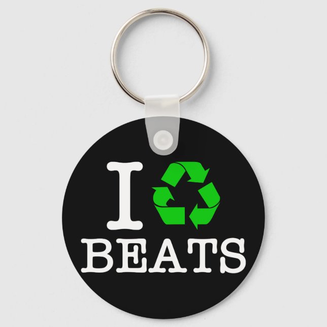 Chaveiro Eu Reciclar Beats (Frente)