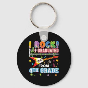 Chaveiro Eu Rock Graduado Do Formando Do 4º Ano No Dia Pass