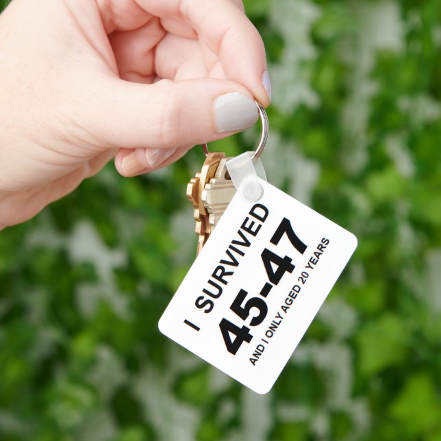 Chaveiro Eu Sobrevivi 45-47 (Mão)