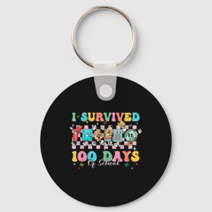 Chaveiro Eu Sobrevivi A 100 Dias De Escola Feliz 100º Dia D