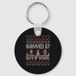 Chaveiro Eu Sobrevivi a 67 Dias de Natal na Escola Estudant