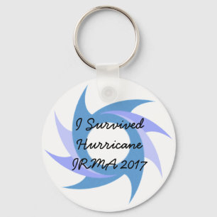 Chaveiro Eu sobrevivi à CORRENTE CHAVE do botão de Irma