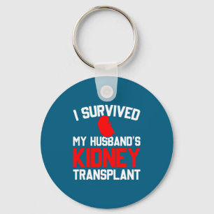 Chaveiro Eu Sobrevivi ao Transplante de Rim do Marido