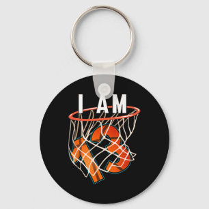 Chaveiro Eu Sou 13 Cele de Festa de aniversário de Basquete