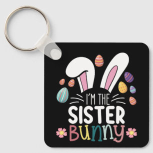 Chaveiro Eu Sou A Bunny Irmã Páscoa Roupas De Família