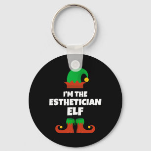 Chaveiro Eu Sou a Família de Elfos Esteticistas Pijama Nata