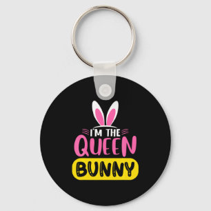 Chaveiro Eu Sou A Rainha Bunny Orelhas De Coelho Ovo Páscoa