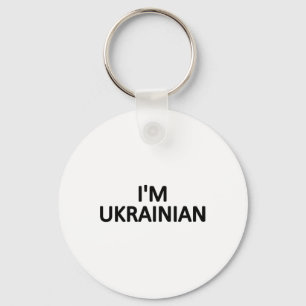 Chaveiro Eu sou Camiseta Ucraniana Ucrânia Patriótico Orgul