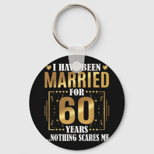 Chaveiro Eu sou casado por 60 anos 60º casamento